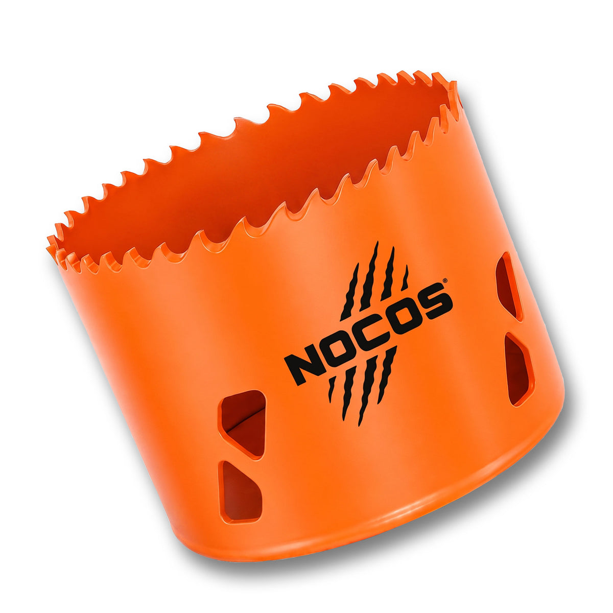NOCOS Bi-Metall Lochsäge 68 mm HSSE Co 8 % - Profi-Qualität - ohne Halter - Für Holz, Rigips, Metall & Edelstahl | Easy-Plug-System | 48 mm Schnitttiefe | RadialCut Zähne für präzise Schnitte