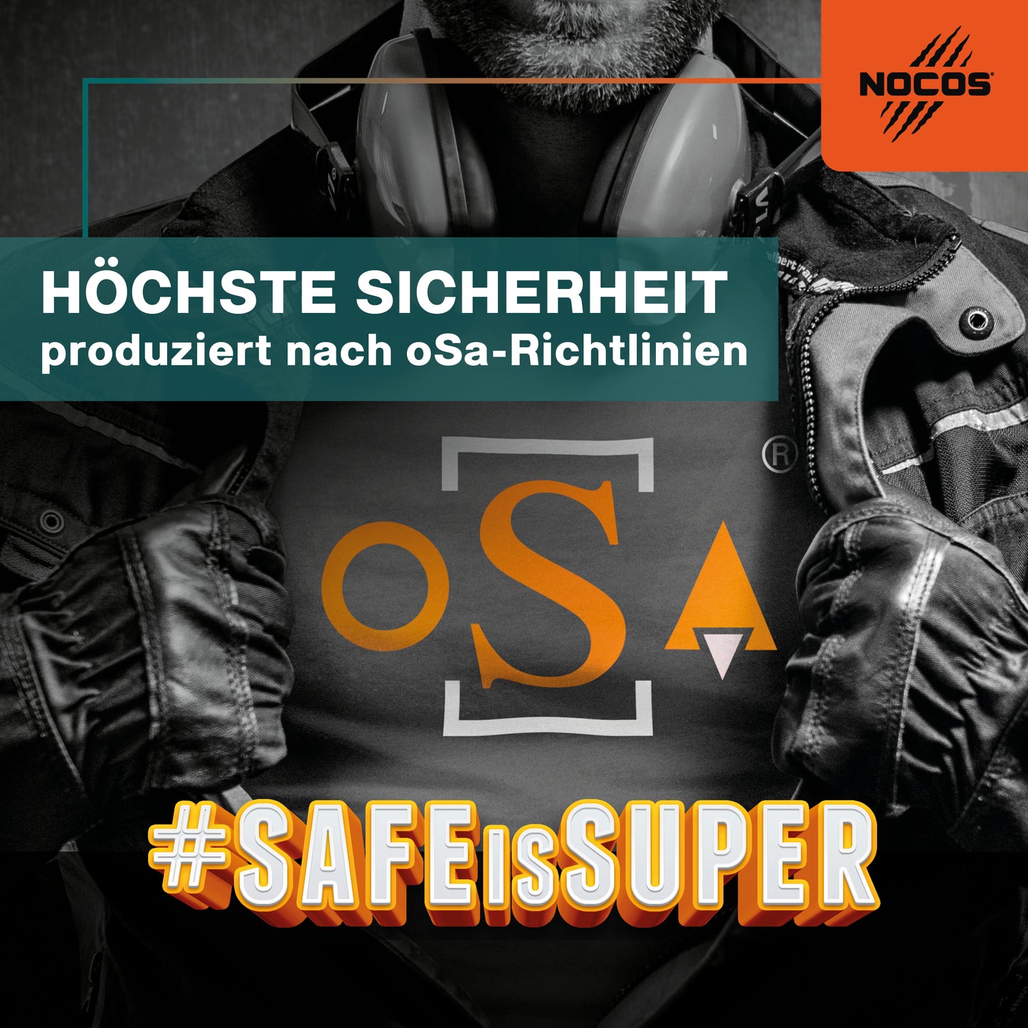 NOCOS Profi Diamantscheibe 230 mm für Beton, Stein, Ziegel und weitere Baustellenmaterialien - Diamant Trennscheibe für Winkelschleifer